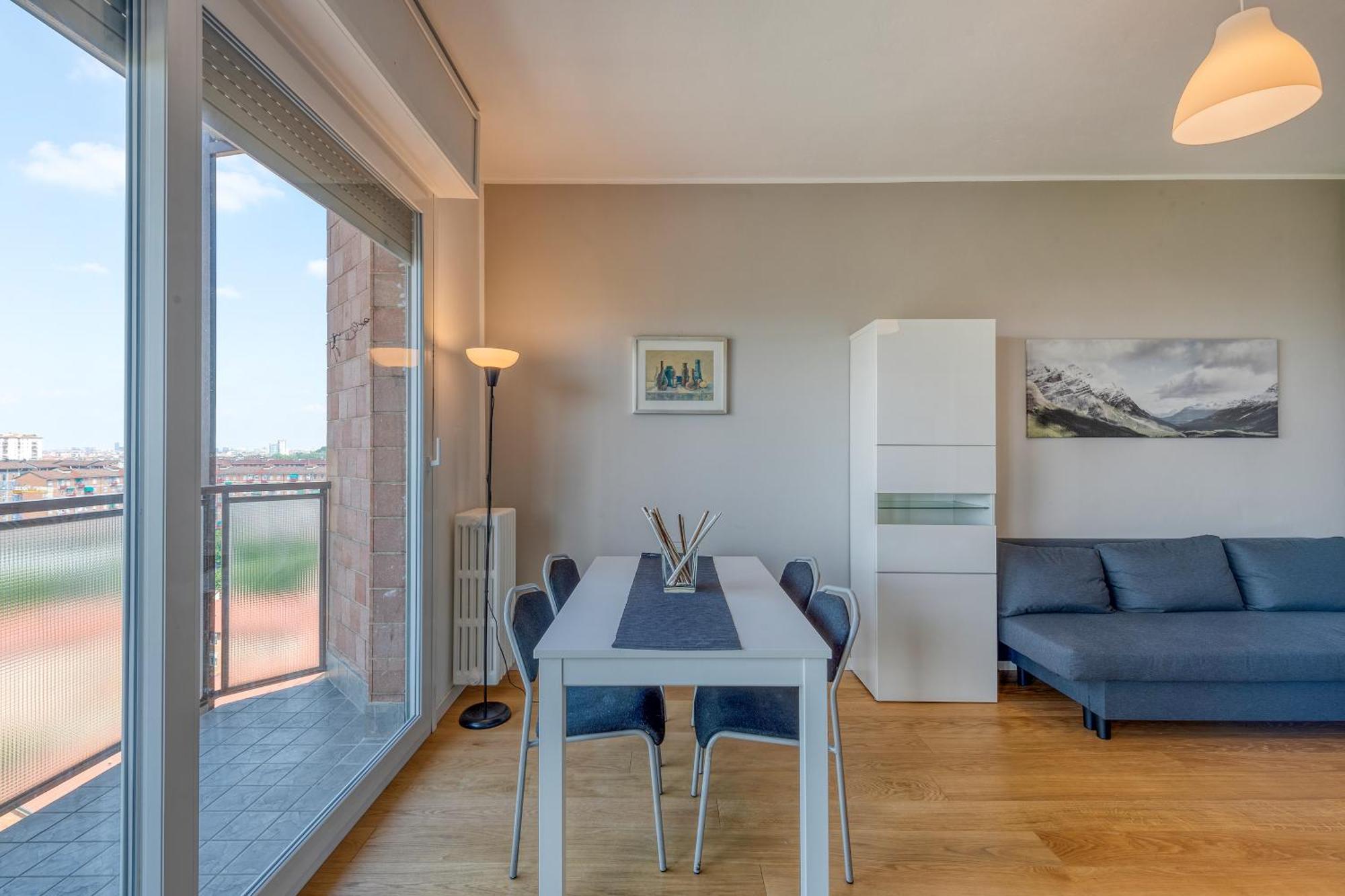 Omodeo, 19 - Ampio E Panoramico Lejlighed Milano Eksteriør billede